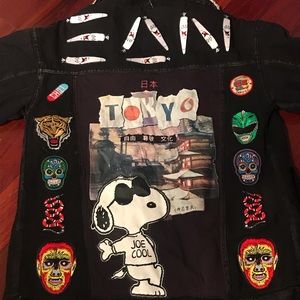 EAN Reworked denim jacket